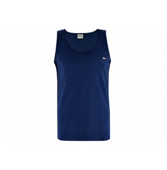 SCUOLA NAUTICA ITALIANA MAN VEST WITH EMBROIDERY 015955 BLUE