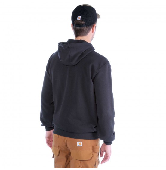 CARHARTT ΑΝΔΡΙΚΟ ΦΟΥΤΕΡ LOOSE FIT MIDWEIGHT LOGO GRAPHIC SWEATSHIRT 100074-BLK BLACK
