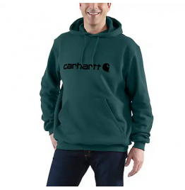CARHARTT ΑΝΔΡΙΚΟ ΦΟΥΤΕΡ LOOSE FIT MIDWEIGHT LOGO GRAPHIC SWEATSHIRT 100074-GM1 GREENSTONE