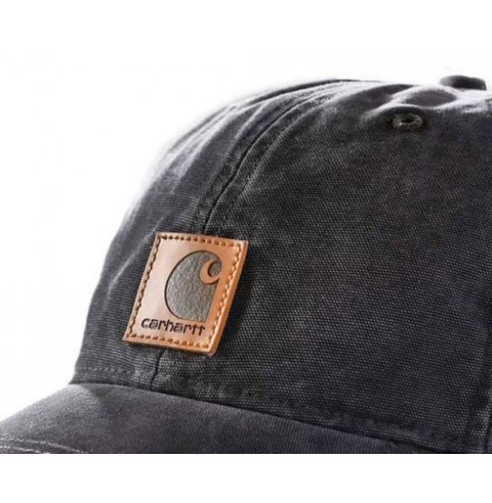 CARHARTT ΚΑΠΕΛΟ CANVAS CAP 100289-001 BLACK
