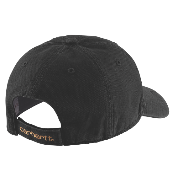 CARHARTT ΚΑΠΕΛΟ CANVAS CAP 100289-001 BLACK CARHARTT ΚΑΠΕΛΟ CANVAS CAP 100289-001 BLACK