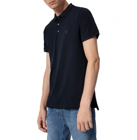 TIFFOSI MANNING_2 ΑΝΔΡΙΚΟ ΚΟΝΤΟΜΑΝΙΚΟ POLO 10050806-791 DARK NAVY