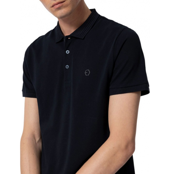 TIFFOSI MANNING_2 ΑΝΔΡΙΚΟ ΚΟΝΤΟΜΑΝΙΚΟ POLO 10050806-791 DARK NAVY
