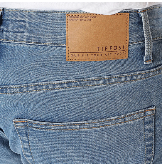 TIFFOSI LEO-182 ΑΝΤΡΙΚΟ ΤΖΙΝ ΠΑΝΤΕΛΟΝΙ ΣΕ COMFORT ΓΡΑΜΜΗ LIGHT BLUE 10053507-M10