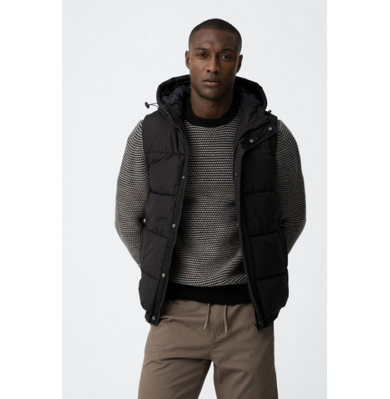 TIFFOSI ΑΝΔΡΙΚΟ ΑΜΑΝΙΚΟ ΜΠΟΥΦΑΝ PETER 10062565-000 BLACK