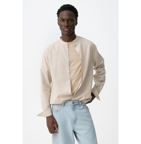 TIFFOSI BISHOP ΑΝΔΡΙΚΟ ΠΟΥΚΑΜΙΣΟ Mau 10065634-117 BEIGE