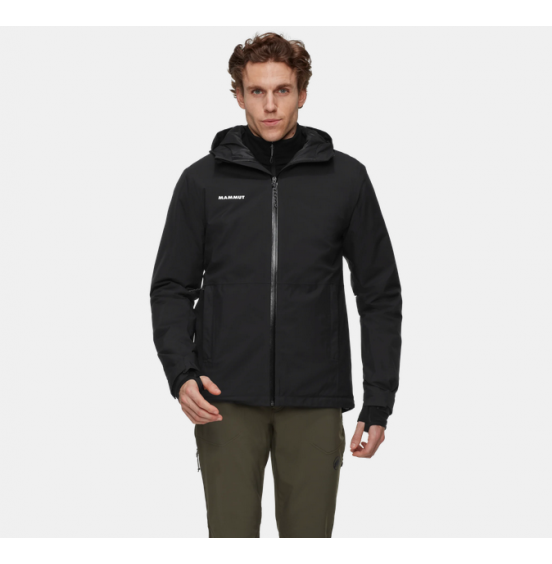 MAMMUT ΑΝΔΡΙΚΟ ΜΠΟΥΦΑΝ LINARD HS THERMO HOODED JACKET 1010-31730-0001 BLACK
