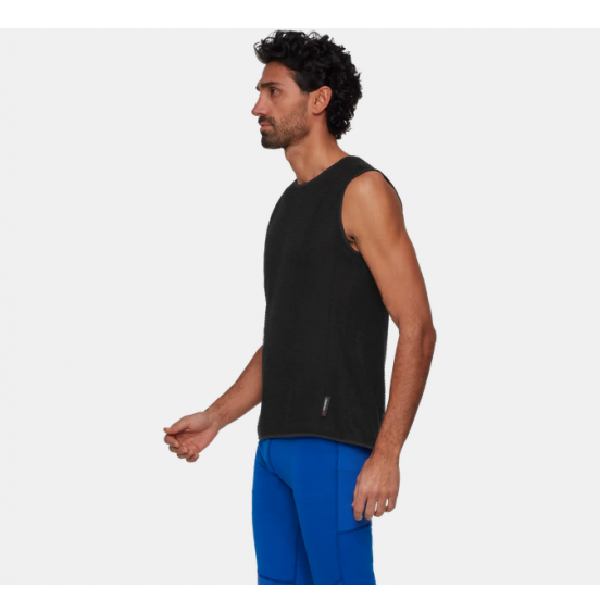 MAMMUT ΑΜΑΝΙΚΗ ΜΠΛΟΥΖΑ AIGER NORDWAND FL AIR MESH VEST 1017-06870-0001 BLACK