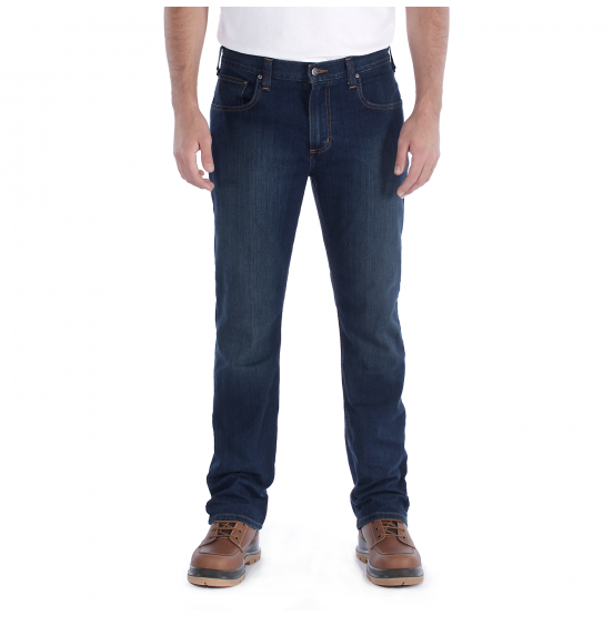 CARHARTT ΑΝΔΡΙΚΟ ΠΑΝΤΕΛΟΝΙ RUGGED FLEX 5-POCKET TAPERED JEAN SLIM FIT 102807-491 ERIE