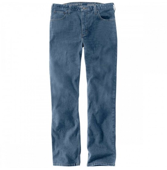 CARHARTT ΑΝΔΡΙΚΟ ΠΑΝΤΕΛΟΝΙ RUGGED FLEX 5-POCKET TAPERED JEAN STRAIGHT FIT 102807-H39 HOUGHTON