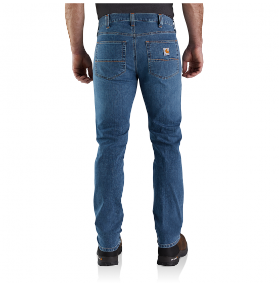 CARHARTT ΑΝΔΡΙΚΟ ΠΑΝΤΕΛΟΝΙ RUGGED FLEX 5-POCKET TAPERED JEAN STRAIGHT FIT 102807-H39 HOUGHTON