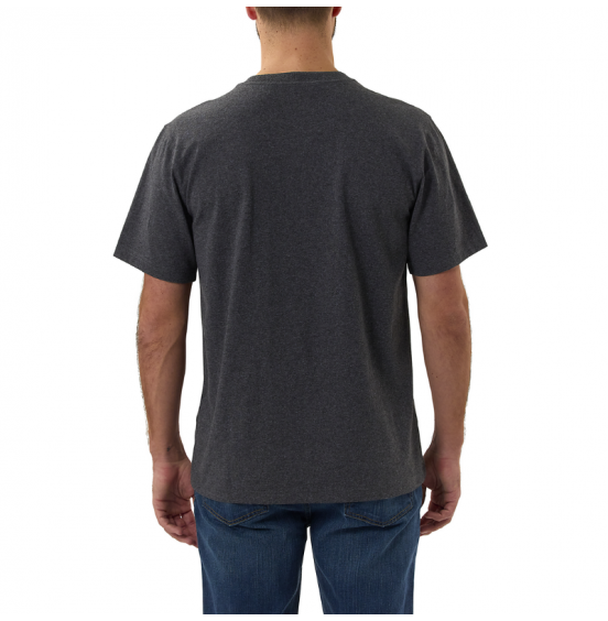CARHARTT ΑΝΔΡΙΚΟ T-SHIRT RELAXED FIT HEAVYWEIGHT SHORT-SLEEVE LOGO GRAPHIC 103361-CRH CARBON HEATHER