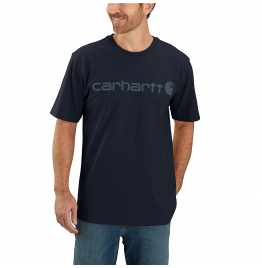 CARHARTT ΑΝΔΡΙΚΟ T-SHIRT RELAXED FIT DEARBORN 103361-I27 NAVY DARK BLUE