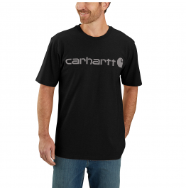 CARHARTT ΑΝΔΡΙΚΟ T-SHIRT RELAXED FIT DEARBORN 103361-N21 BLACK GRAY