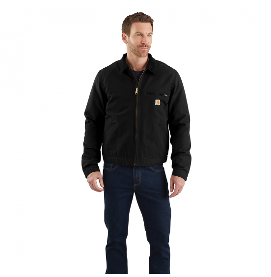 CARHARTT ΑΝΔΡΙΚΟ JACKET ICONIC J01 DUCK DETROIT 103828-BLK BLACK