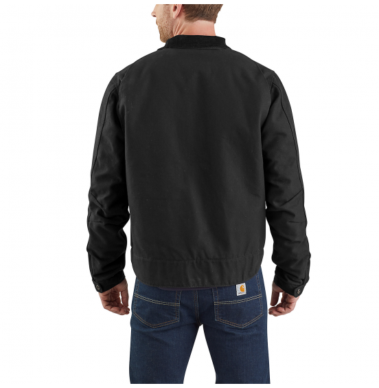 CARHARTT ΑΝΔΡΙΚΟ JACKET ICONIC J01 DUCK DETROIT 103828-BLK BLACK