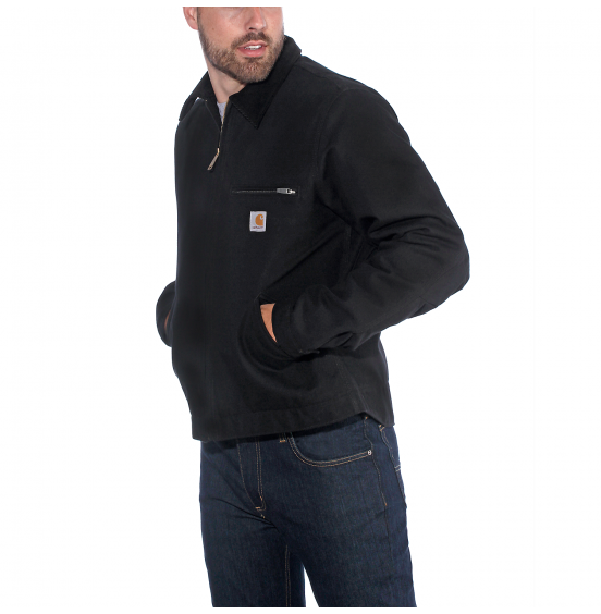 CARHARTT ΑΝΔΡΙΚΟ JACKET ICONIC J01 DUCK DETROIT 103828-BLK BLACK