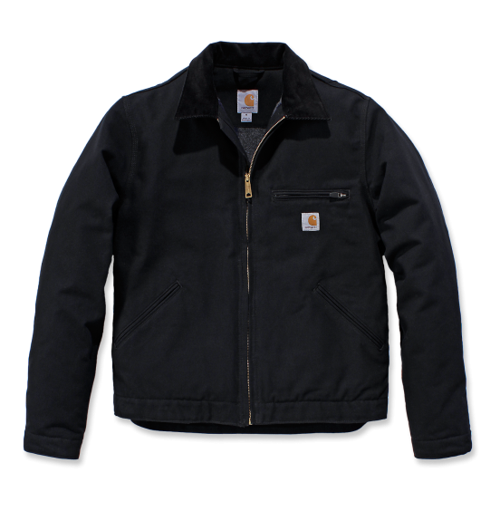 CARHARTT ΑΝΔΡΙΚΟ JACKET ICONIC J01 DUCK DETROIT 103828-BLK BLACK