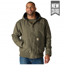 CARHARTT ΑΝΔΡΙΚΟ JACKET WASHED DUCK ACTIVE 104050-MOS MOSS