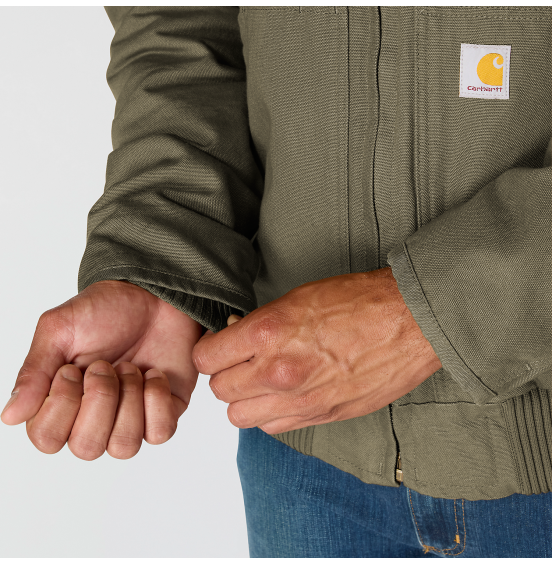 CARHARTT ΑΝΔΡΙΚΟ JACKET WASHED DUCK ACTIVE 104050-MOS MOSS