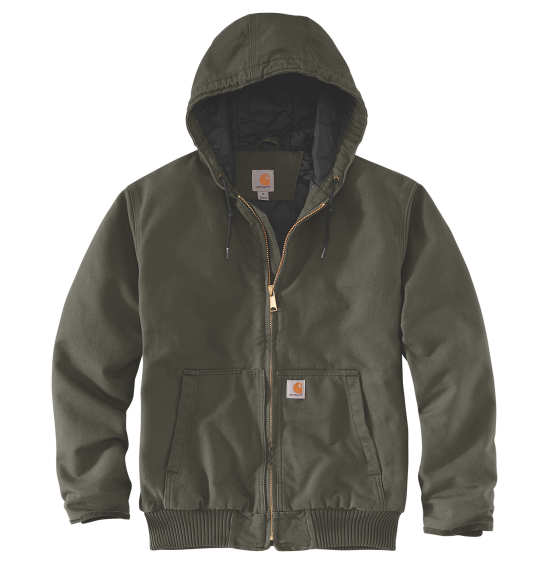 CARHARTT ΑΝΔΡΙΚΟ JACKET WASHED DUCK ACTIVE 104050-MOS MOSS