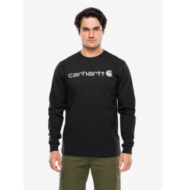 CARHARTT ΑΝΔΡΙΚΗ ΜΠΛΟΥΖΑ DEARBORN RELAXED LS LOGO 104107-N21 BLACK GREY