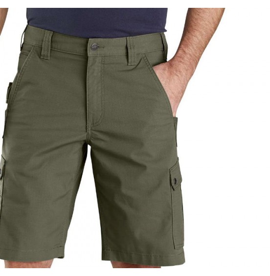 CARHARTT ΑΝΔΡΙΚΗ ΒΕΡΜΟΥΔΑ RELAXED 11'' RUGGED FLEX RIPSTOP CARGO SHORT 104727-G72 CHAKI