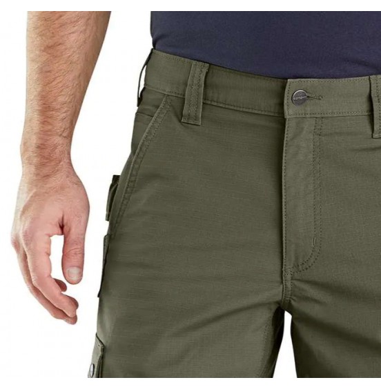 CARHARTT ΑΝΔΡΙΚΗ ΒΕΡΜΟΥΔΑ RELAXED 11'' RUGGED FLEX RIPSTOP CARGO SHORT 104727-G72 CHAKI