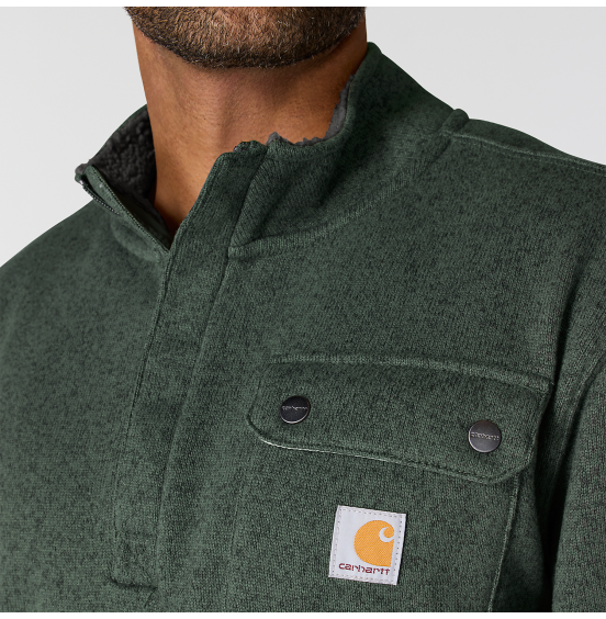 CARHARTT ΑΝΔΡΙΚΟ ΦΟΥΤΕΡ WAYLAND SWEATER 106378-GI5 FORESTY GREEN