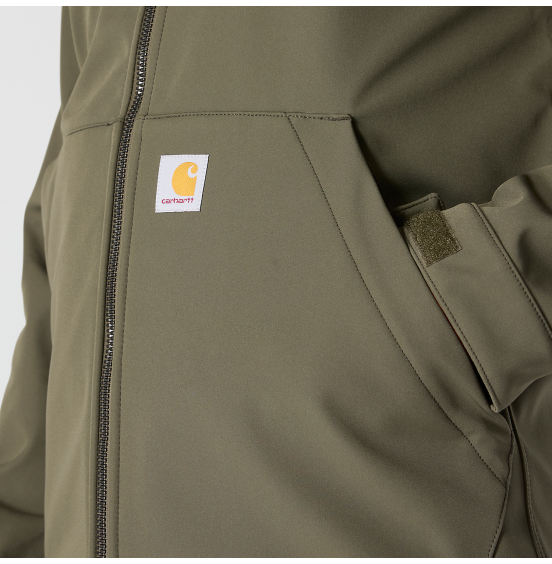 CARHARTT ΑΝΔΡΙΚΟ JACKET GALESBURG SOFTSHELL JACKET 106438-MOS MOSS