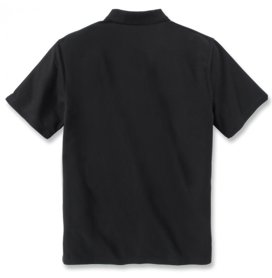 CARHARTT ΑΝΔΡΙΚΟ POLO LOOSE FIT MIDWEIGHT SHORT-SLEEVE POCKET 106685-BLK BLACK