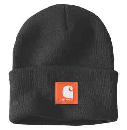 CARHARTT ΣΚΟΥΦΟΣ RUBBER PATCH WATCH CAP 106920-N63 BLACK