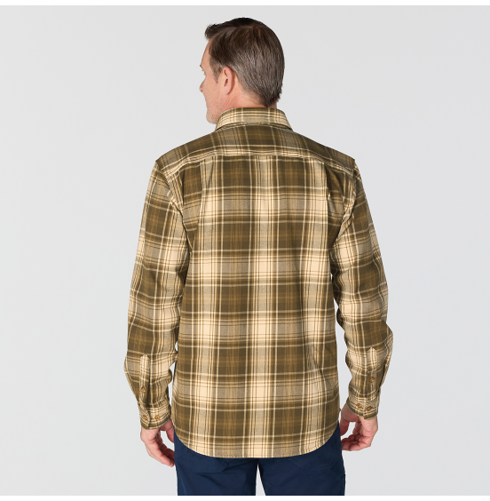 CARHARTT ΑΝΔΡΙΚΟ ΠΟΥΚΑΜΙΣΟ HUBBARD LOOSE LS PLAID 107013-GN6 BURNISHED LOGS