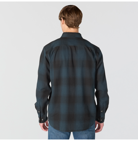 CARHARTT ΑΝΔΡΙΚΟ ΠΟΥΚΑΜΙΣΟ HUBBARD LOOSE LS PLAID 107013-HV8 DEEP SMOKE BLUE