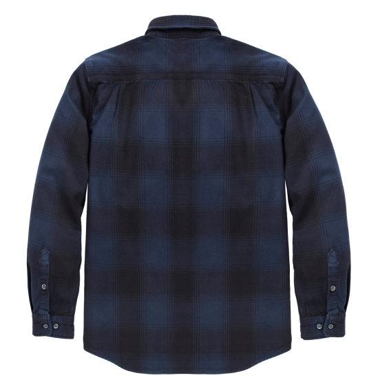 CARHARTT ΑΝΔΡΙΚΟ ΠΟΥΚΑΜΙΣΟ HUBBARD LOOSE LS PLAID 107013-HV8 DEEP SMOKE BLUE