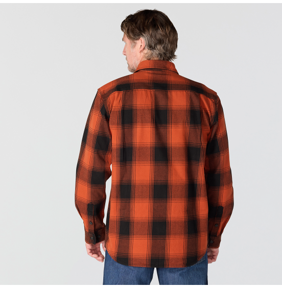 CARHARTT ΑΝΔΡΙΚΟ ΠΟΥΚΑΜΙΣΟ HUBBARD LOOSE LS PLAID 107013-RG0 HOMESTEAD RED