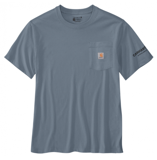 CARHARTT ΑΝΔΡΙΚΟ T-SHIRT RELAXED FIT LIGHTWEIGHT SHORT-SLEEVE POCKET 107052-HN7 LIGHT FADED NAVY