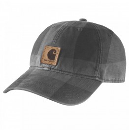 CARHARTT ΚΑΠΕΛΟ FLANNEL SCRIPT CAP 107198-039 GRAVEL