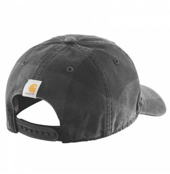 CARHARTT ΚΑΠΕΛΟ FLANNEL SCRIPT CAP 107198-039 GRAVEL
