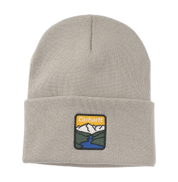 CARHARTT ΣΚΟΥΦΟΣ RIVER CUFFED BEANIE 107706-EE2 GRAY DUNES