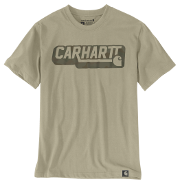 CARHARTT ΑΝΔΡΙΚΟ T-SHIRT IRVINE RELAXED CAMO LOGO 107772-GR9 FADED FATIGUE