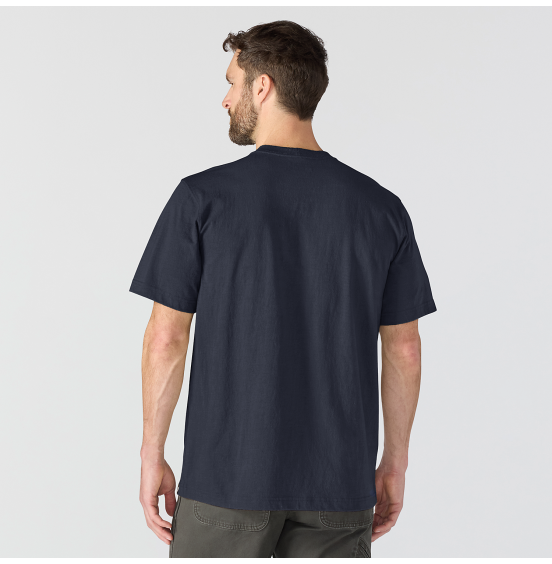 CARHARTT ΑΝΔΡΙΚΟ T-SHIRT IRVINE RELAXED CAMO LOGO 107772-I26 NAVY