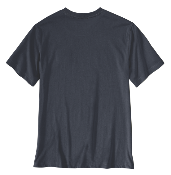 CARHARTT ΑΝΔΡΙΚΟ T-SHIRT IRVINE RELAXED CAMO LOGO 107772-I26 NAVY