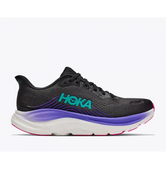 HOKA ΓΥΝΑΙΚΕΙΑ ΑΘΛΗΤΙΚΑ ΠΑΠΟΥΤΣΙΑ CLIFTON 111176573-BNNN BLACK NEON NEBULA