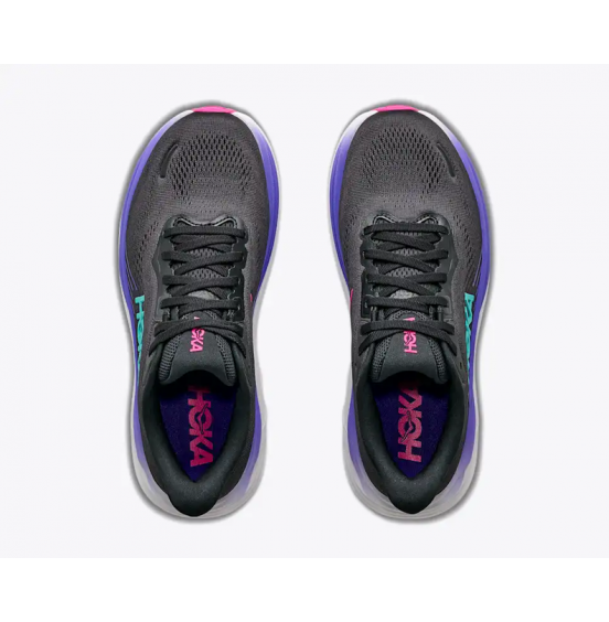 HOKA ΓΥΝΑΙΚΕΙΑ ΑΘΛΗΤΙΚΑ ΠΑΠΟΥΤΣΙΑ CLIFTON 111176573-BNNN BLACK NEON NEBULA