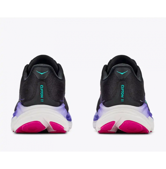 HOKA ΓΥΝΑΙΚΕΙΑ ΑΘΛΗΤΙΚΑ ΠΑΠΟΥΤΣΙΑ CLIFTON 111176573-BNNN BLACK NEON NEBULA