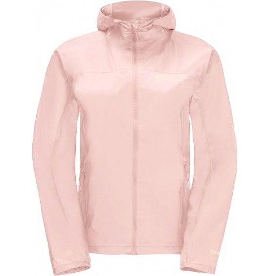 JACK WOLFSKIN ΓΥΝΑΙΚΕΙΑ ΜΕΜΒΡΑΣΗ PRELIGHT 2.5L JACKET 1115921-2203-003 ROSE SMOKE