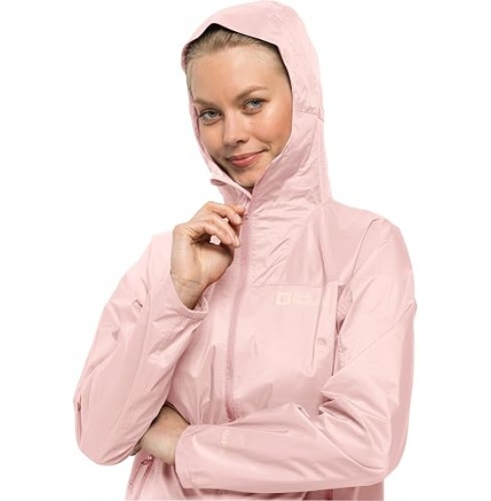 JACK WOLFSKIN ΓΥΝΑΙΚΕΙΑ ΜΕΜΒΡΑΣΗ PRELIGHT 2.5L JACKET 1115921-2203-003 ROSE SMOKE
