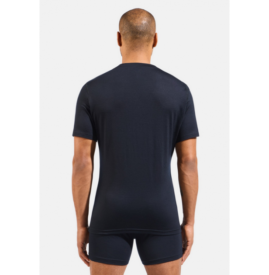 ODLO ΑΝΔΡΙΚΟ ΙΣΟΘΕΡΜΙΚΟ SPORTS UNDERWEAR MERINO 160 gr TOP CREW NECK 112062-15000 BLACK