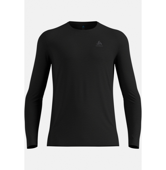 ODLO ΑΝΔΡΙΚΟ ΙΣΟΘΕΡΜΙΚΟ SPORTS UNDERWEAR MERINO 160 gr TOP CREW NECK 112272-15000 BLACK